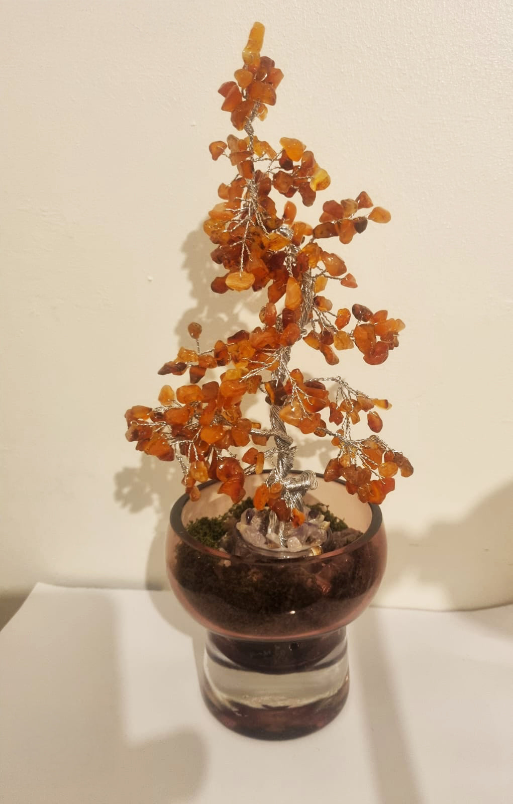 Carnelian Crystal Tree – Handmade Home Decor