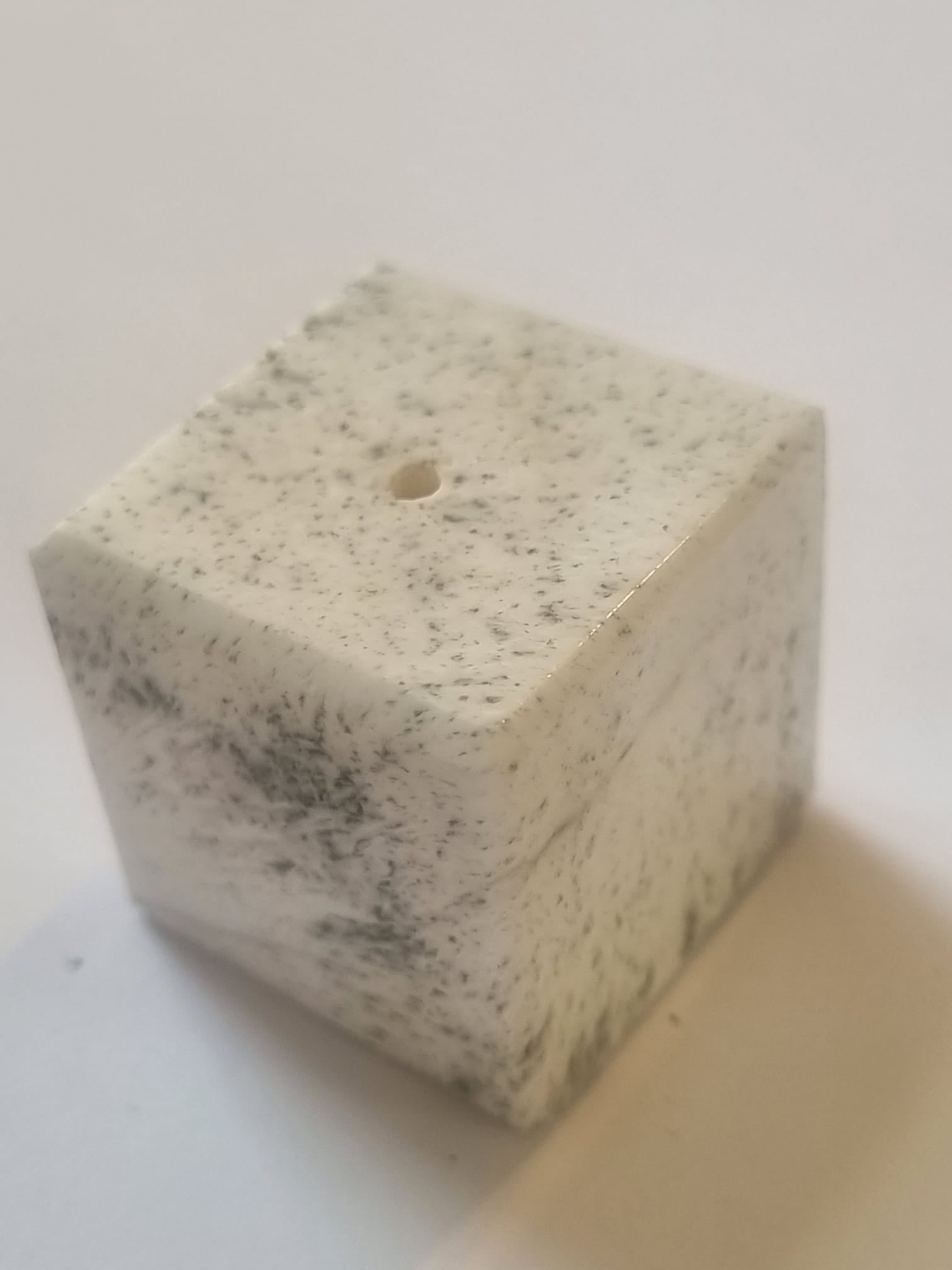 Natural Gemstone Cube Stand – Multi-Stone Base Holder