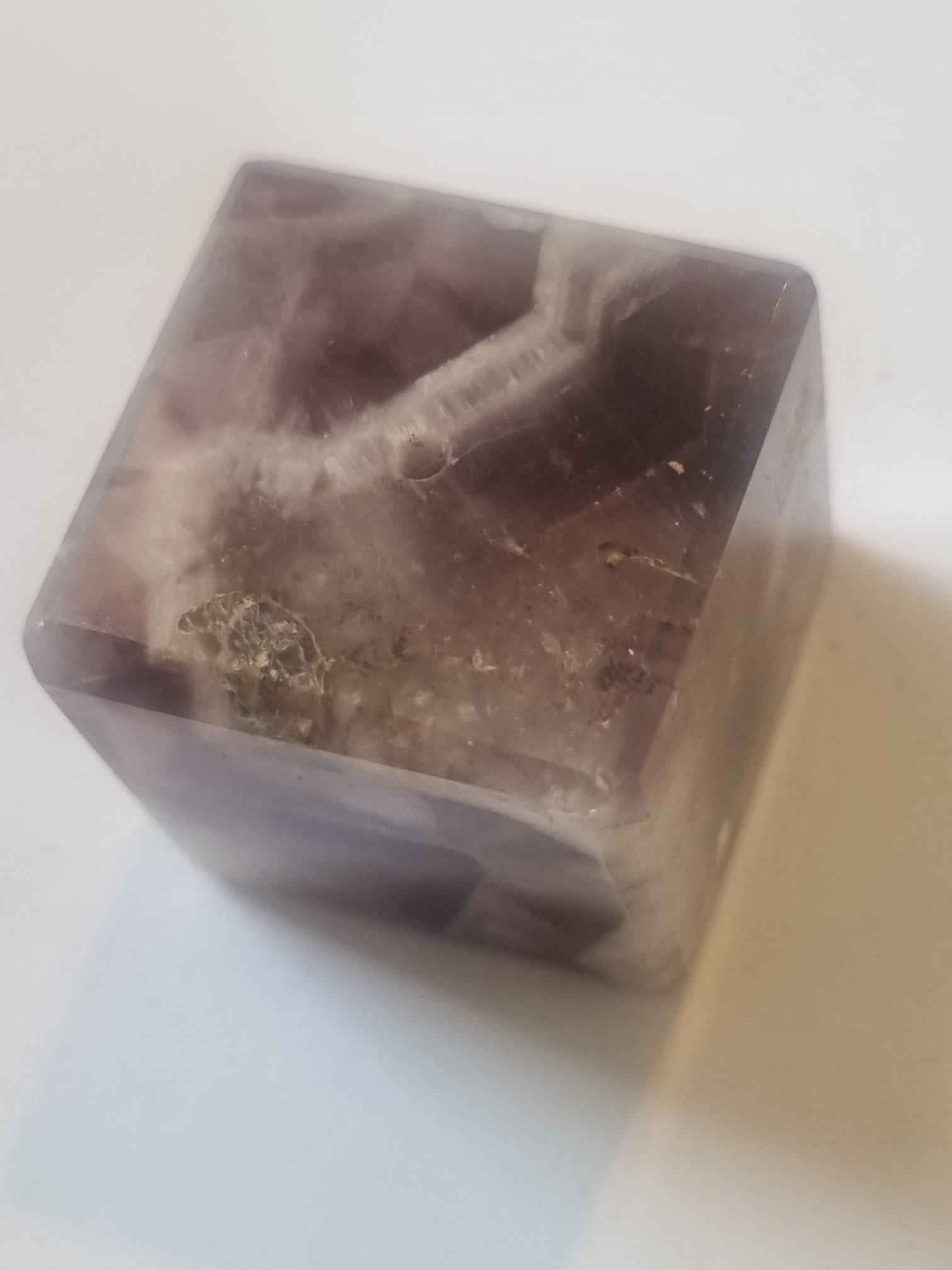 Natural Gemstone Cube Stand – Multi-Stone Base Holder